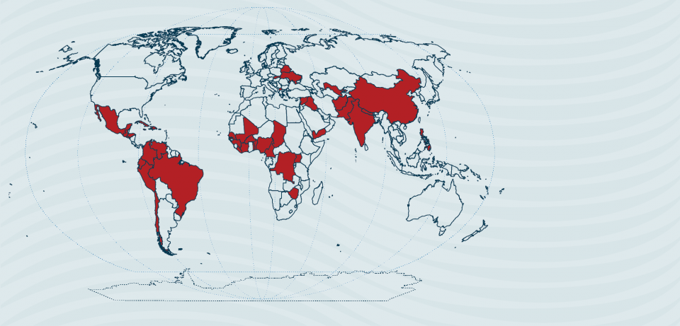 Client Location Map